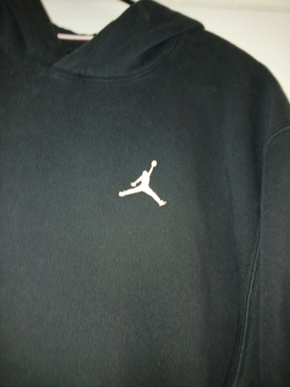 Jordan Essentials Member Hoodie Black  Pullover Mens Medium